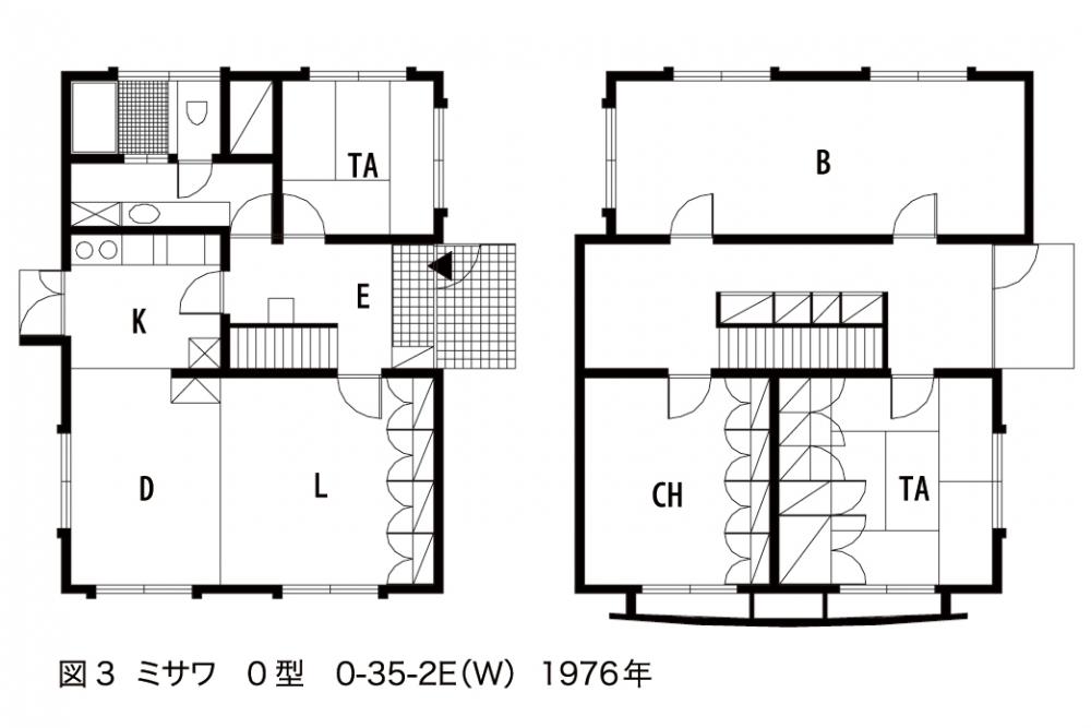 図3　ミサワ　O型　0-35-2E（W）　1976年